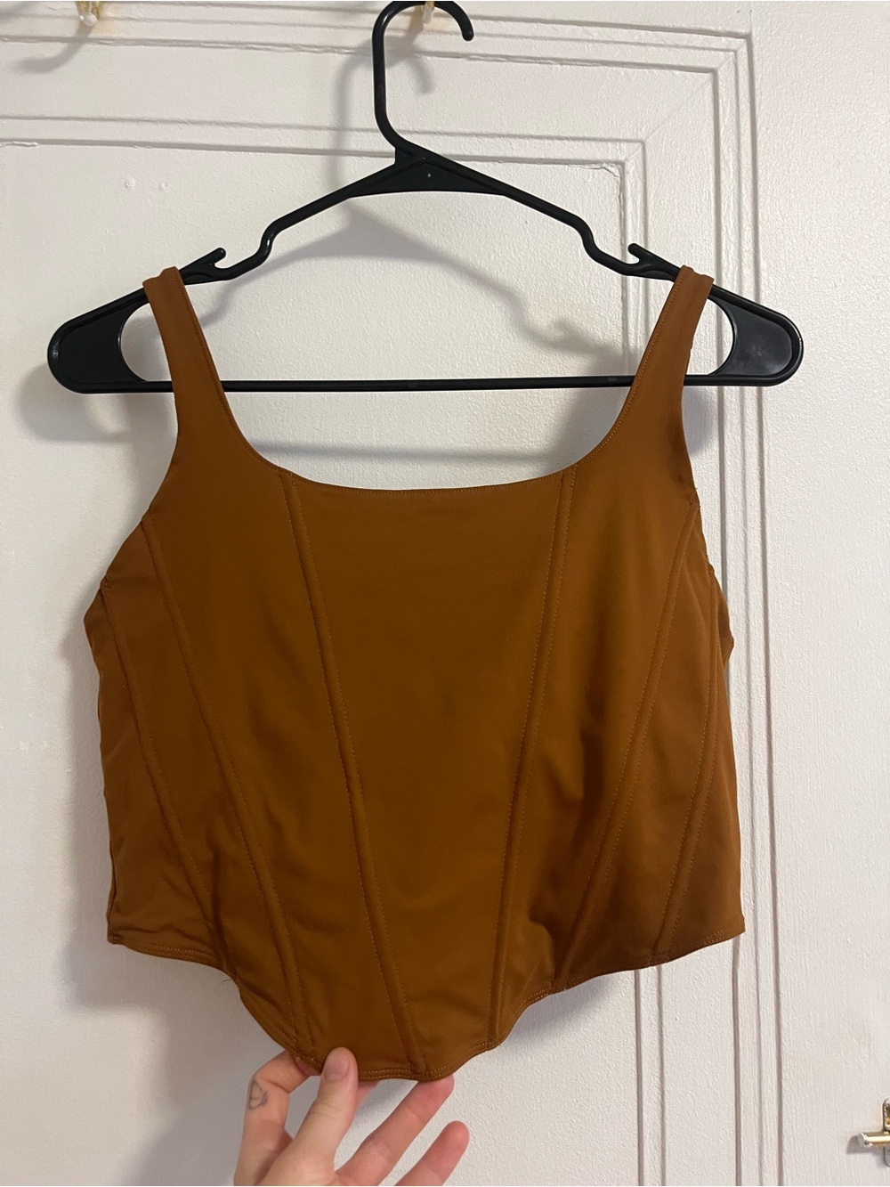 Brown Corset Top